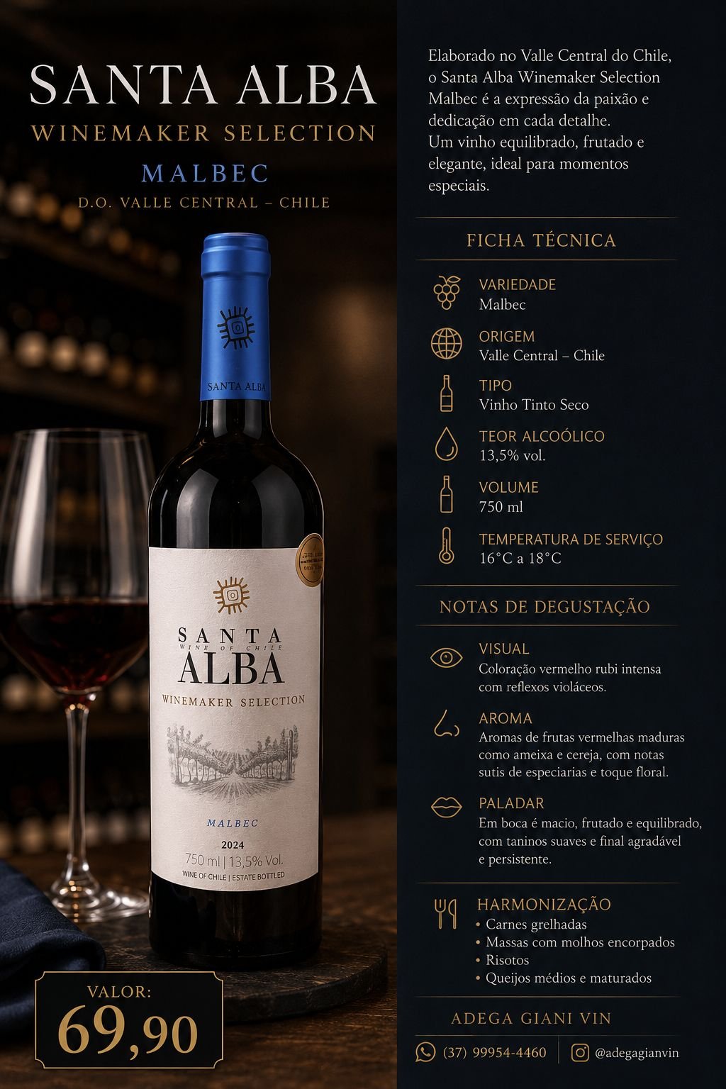 Vinho Seleção 1