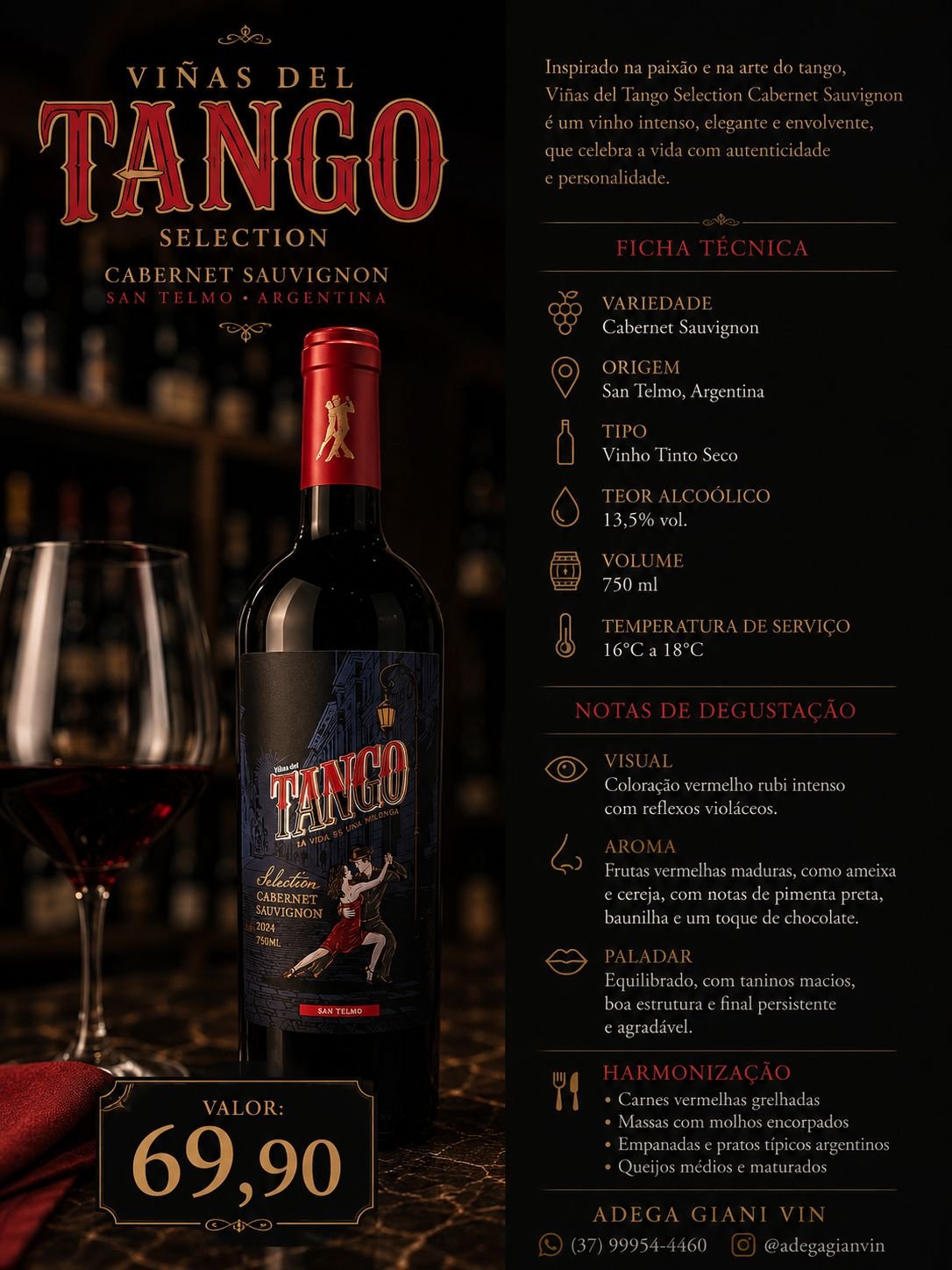 Vinho Seleção 5